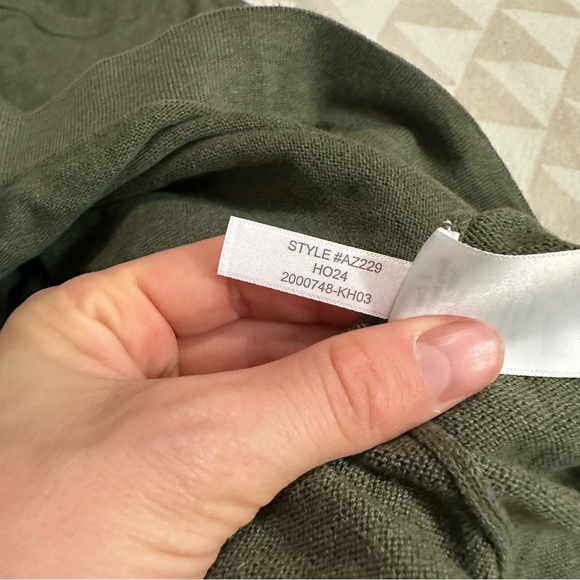 J crew heather dark canyon Cotton crewneck sweater-tee - Picture 3 of 3